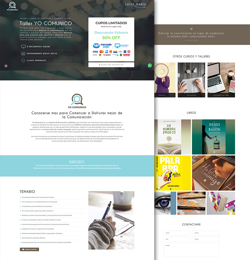 landing page publicidad online