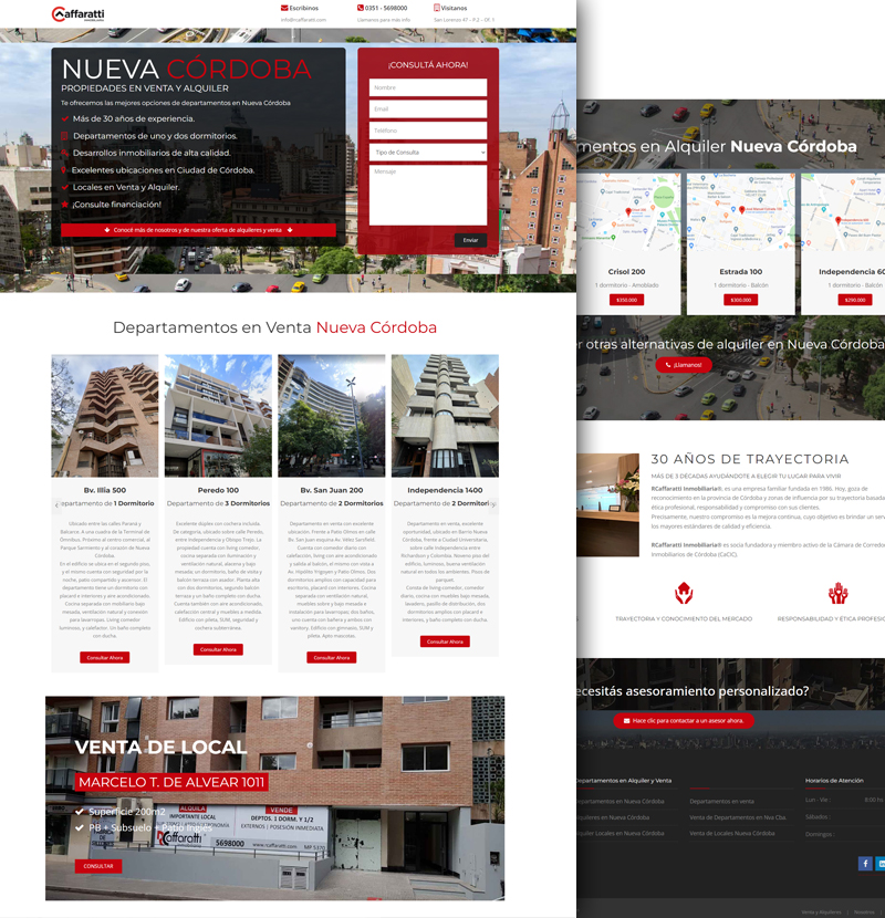 landing page publicidad online